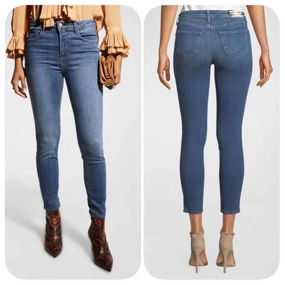 L'AGENCE Blue Skinny Jeans Size 25